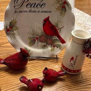 Cracker Barrel Season of Peace Plate